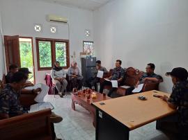 Penyerahan SK TPK Talud Padukuhan Sumber Lor dan Koordinasi Pelaksanaan Pembangunan